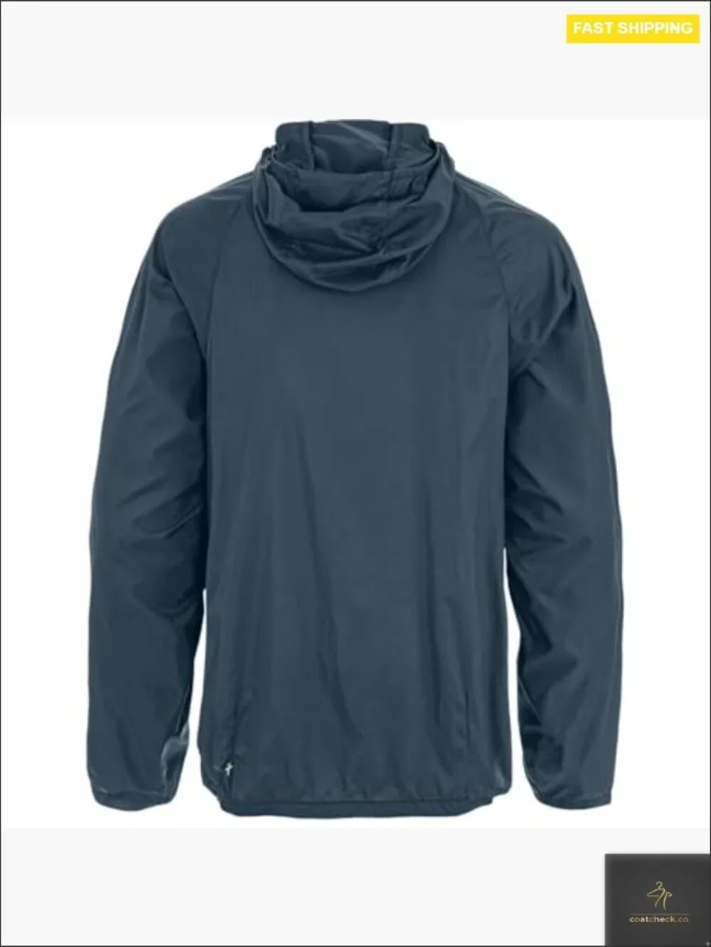 Men's Windbreaker Jacket Lightweight Packable Hooded Hiking Trekking Shell